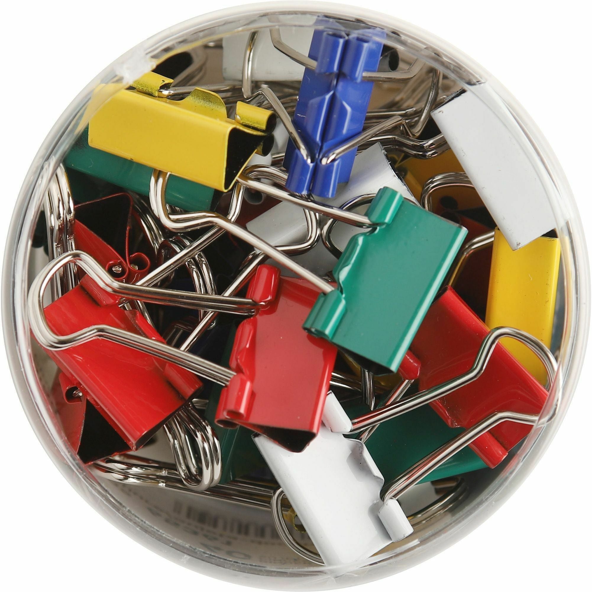 business-source-colored-fold-back-binder-clips-small-08-width-037-size-capacity-40-pack-assorted-steel_bsn65361 - 4