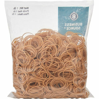 Business Source Quality Rubber Bands - Size: #14 - 2" Length x 0.1" Width - Sustainable - 2250 / Pack - Rubber - Crepe