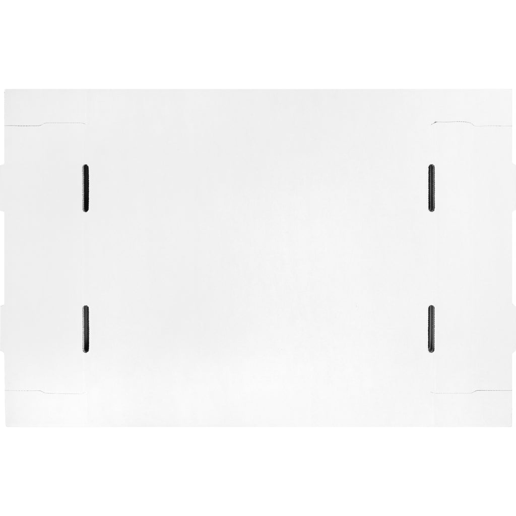 Business Source Quick Setup Medium-Duty Storage Box - External Dimensions: 12" Width x 15" Depth x 10"Height - Media Size Supported: Legal, Letter - Lift-off Closure - Medium Duty - Stackable - White - For File - Recycled - 12 / Carton - 