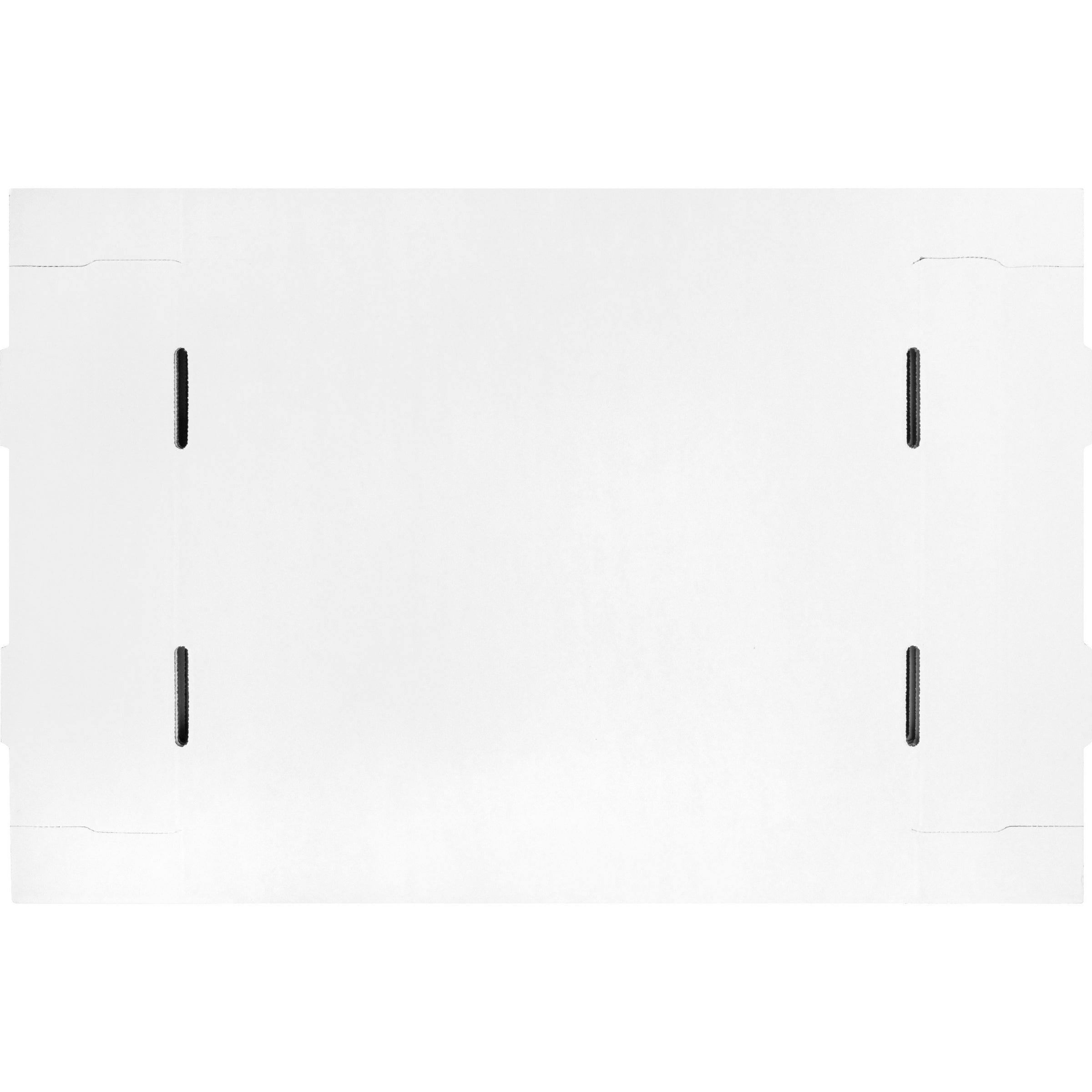 Business Source Quick Setup Medium-Duty Storage Box - External Dimensions: 12" Width x 15" Depth x 10"Height - Media Size Supported: Legal, Letter - Lift-off Closure - Medium Duty - Stackable - White - For File - Recycled - 12 / Carton - 
