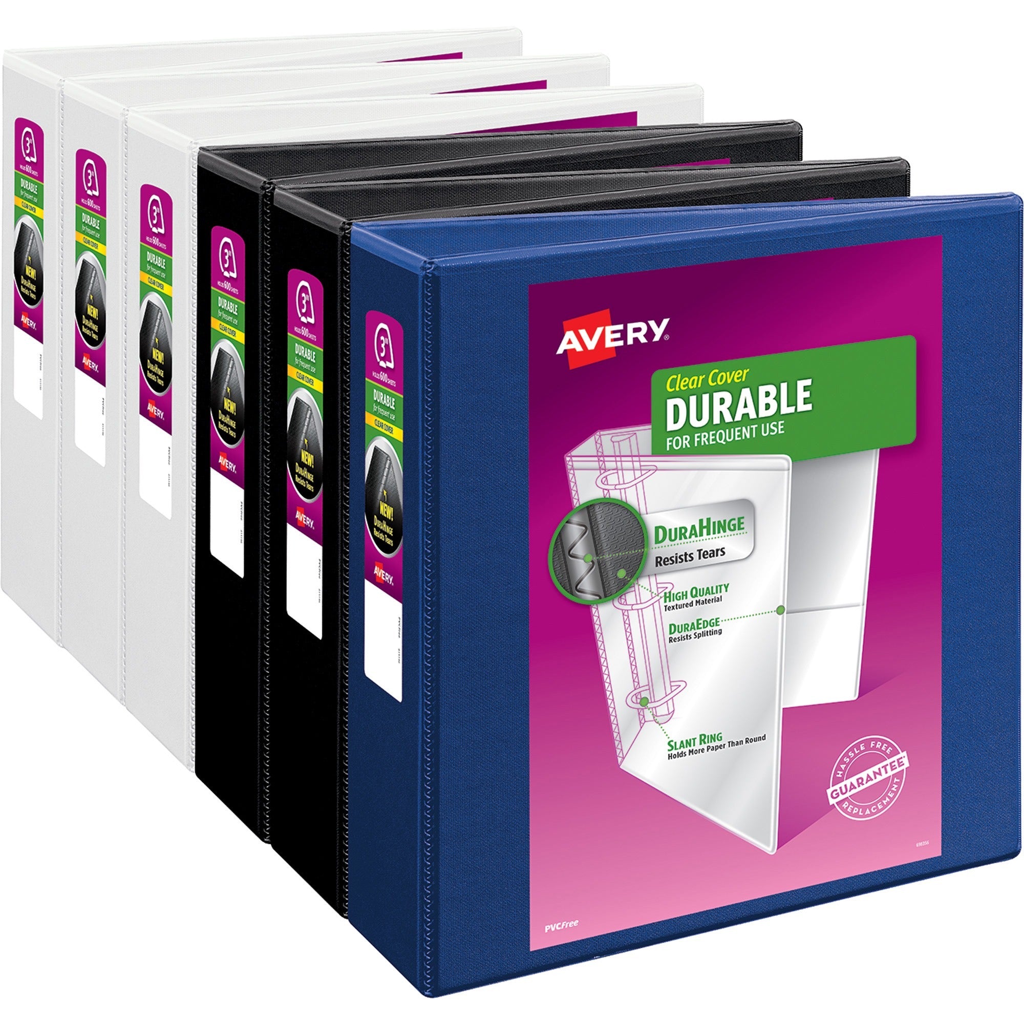 avery-durable-view-3-ring-binder-letter-85-x-11-600-sheet-3-capacity-6-carton-blue-white-black_ave17048 - 1