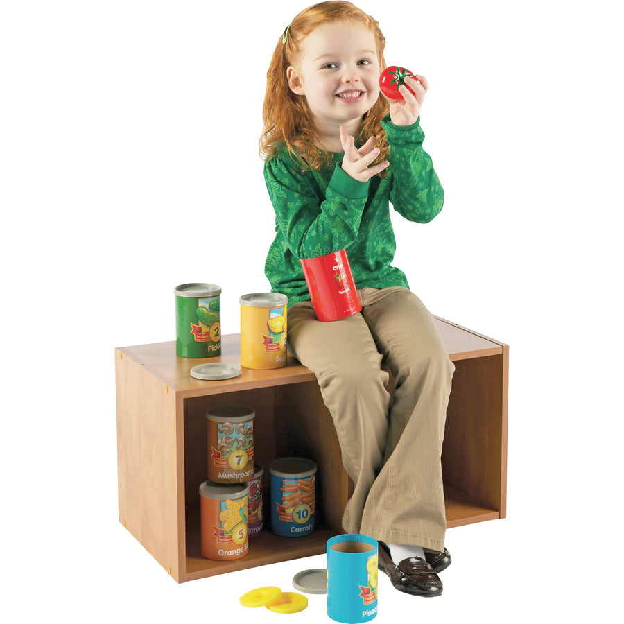 Learning Resources 1-10 Counting Cans Set - Theme/Subject: Learning - Skill Learning: Counting, Number, Sorting, Vocabulary, Motor Skills, Mathematics - 3 Year - 55 Pieces
