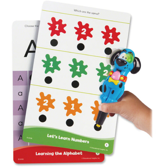 Learning Resources Hot Dots Jr School Learning Set - Theme/Subject: Learning - Skill Learning: Color, Letter, Number, Shape - 4-6 Year - 