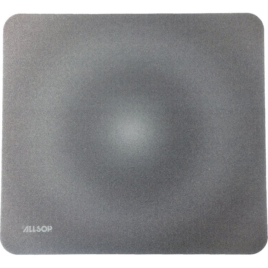 Accutrack Slimline Mouse Pad, 8.75 x 8, Silver