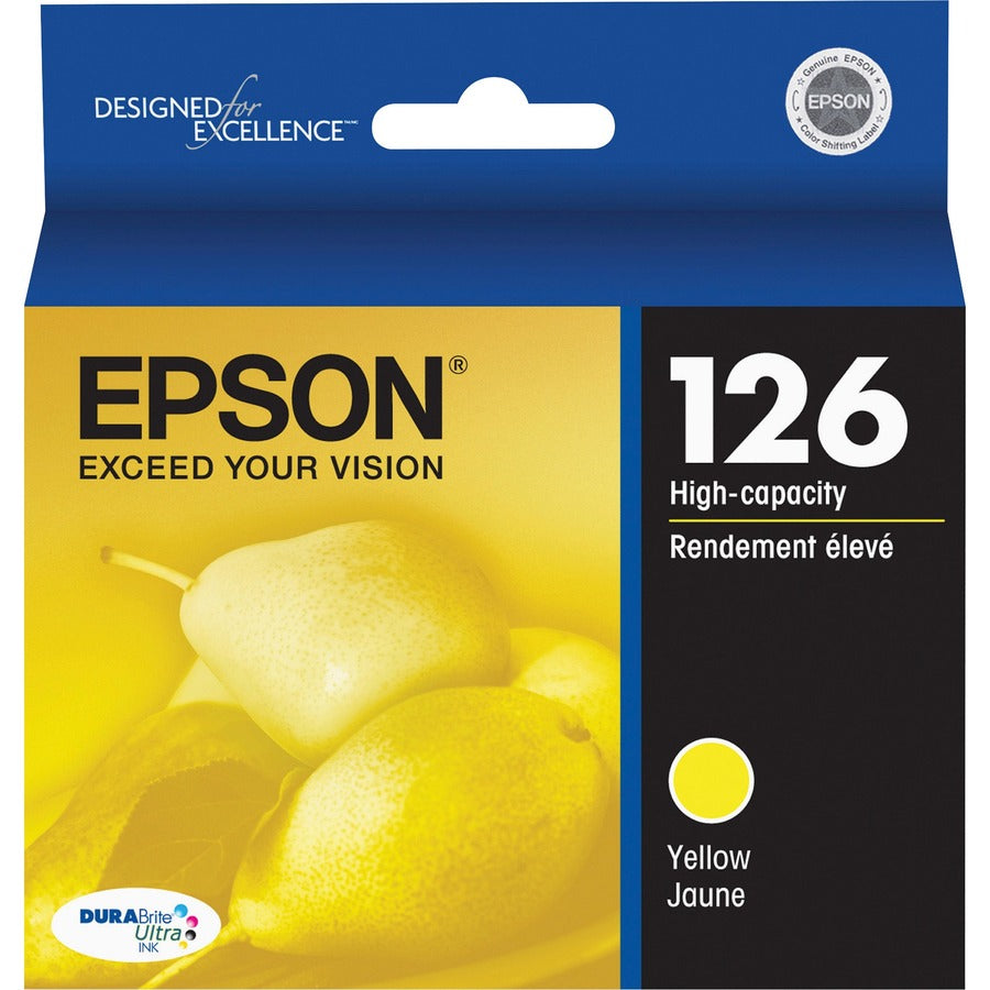 T126420-S (126) DURABrite Ultra High-Yield Ink, Yellow