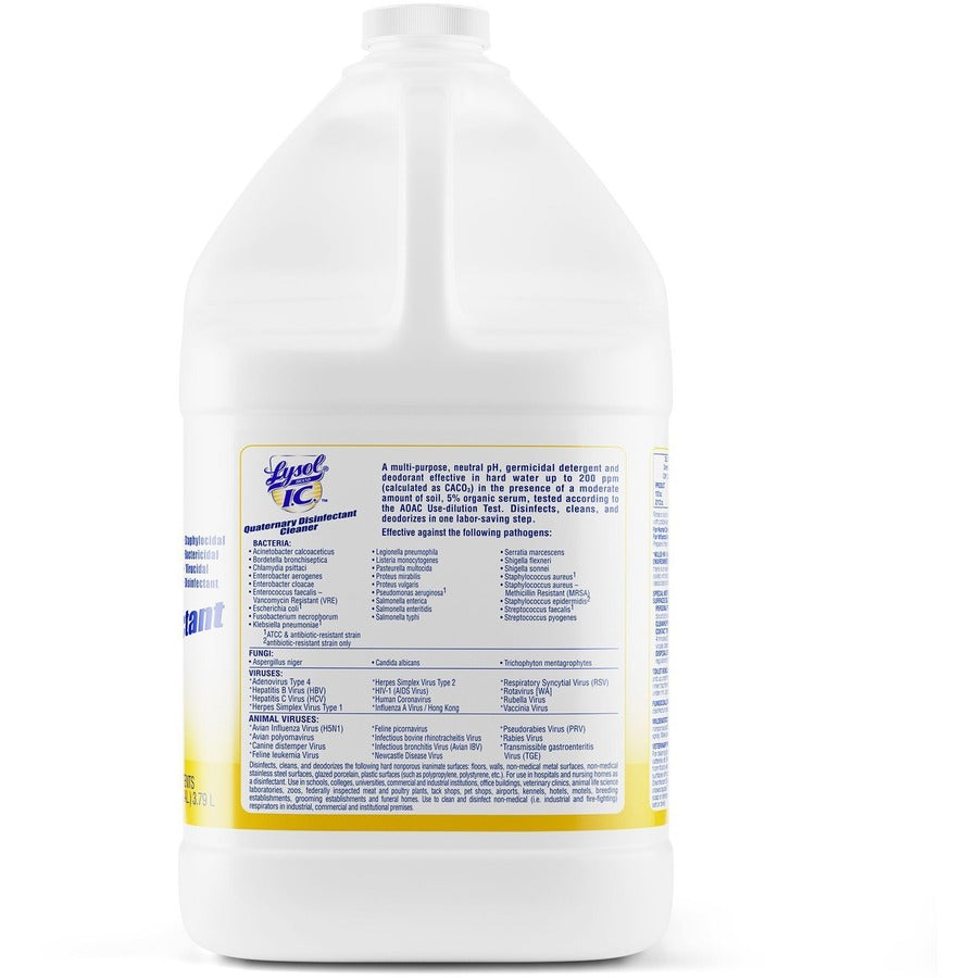 Quaternary Disinfectant Cleaner, 1gal Bottle, 4/Carton