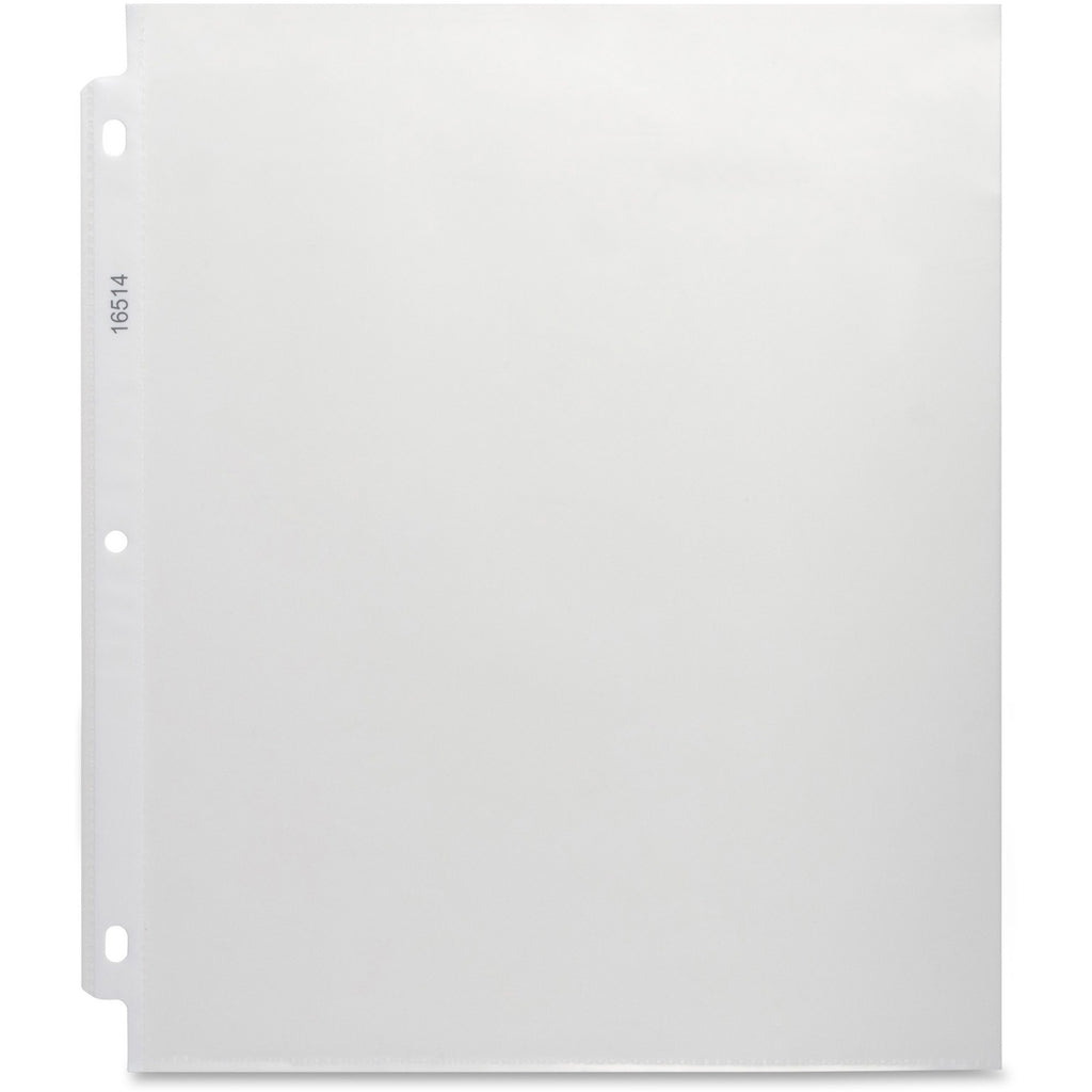 Business Source Nonglare Top-loading Sheet Protectors - 11" Height x 9" Width - 3.3 mil Thickness - For Letter 8 1/2" x 11" Sheet - Rectangular - Non-glare - Polypropylene - 50 / Box - 
