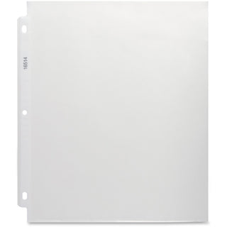 Business Source Nonglare Top-loading Sheet Protectors - 11" Height x 9" Width - 3.3 mil Thickness - For Letter 8 1/2" x 11" Sheet - Rectangular - Non-glare - Polypropylene - 50 / Box - 