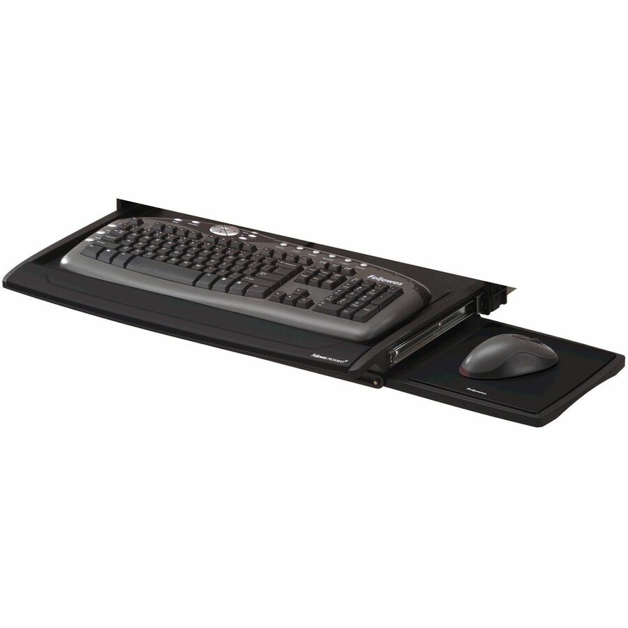 Deluxe Keyboard Drawer, 20.5w x 11.13d, Black