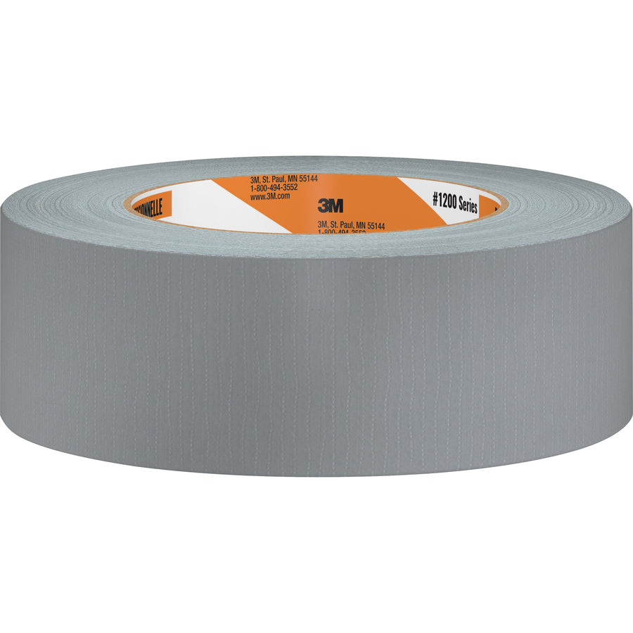 scotch-pro-strength-duct-tape-60-yd-length-x-188-width-3-core-polyethylene-coated-cloth-backing-water-proof-weather-resistant-moisture-resistant-for-multipurpose-repairing-1-roll-gray_mmm1260a - 2