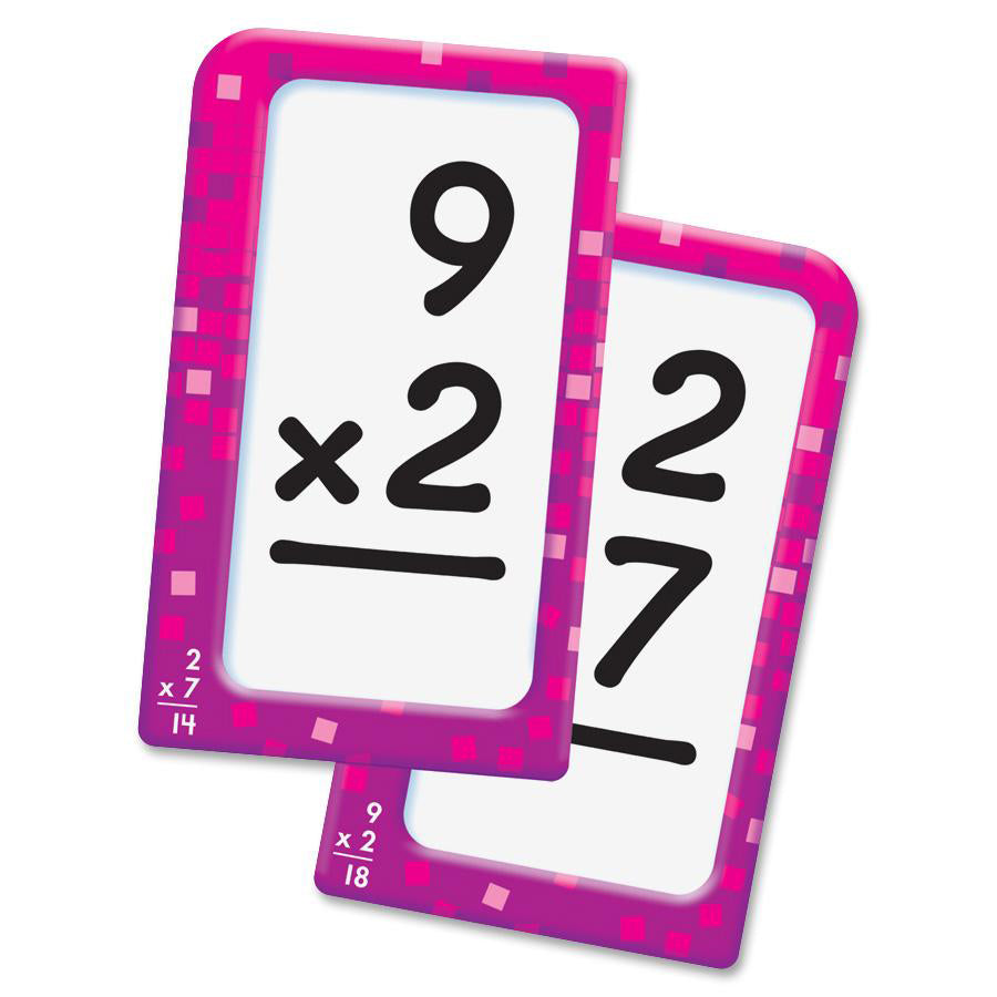 Trend Multiplication Pocket Flash Cards - Educational - 56 / Box - 