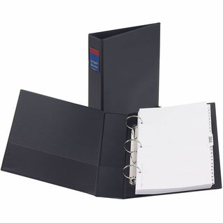 Avery Legal Durable Binder - 2" Binder Capacity - Legal - 8 1/2" x 14" Sheet Size - 275 Sheet Capacity - 3 x Round Ring Fastener(s) - 2 Pocket(s) - Polypropylene - Recycled - Spine Label, Durable, Flexible, Sturdy, Rivet, Label Holder, Business