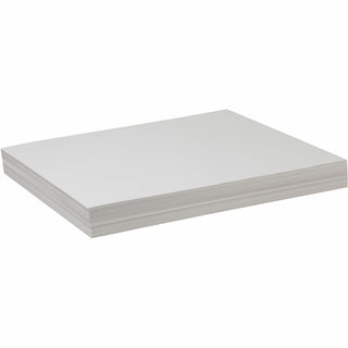 White Drawing Paper, 47 lb Text Weight, 18 x 24, Pure White, 500/Ream