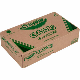 Classpack Regular Crayons, Assorted, 13 Caddies, 832/Box