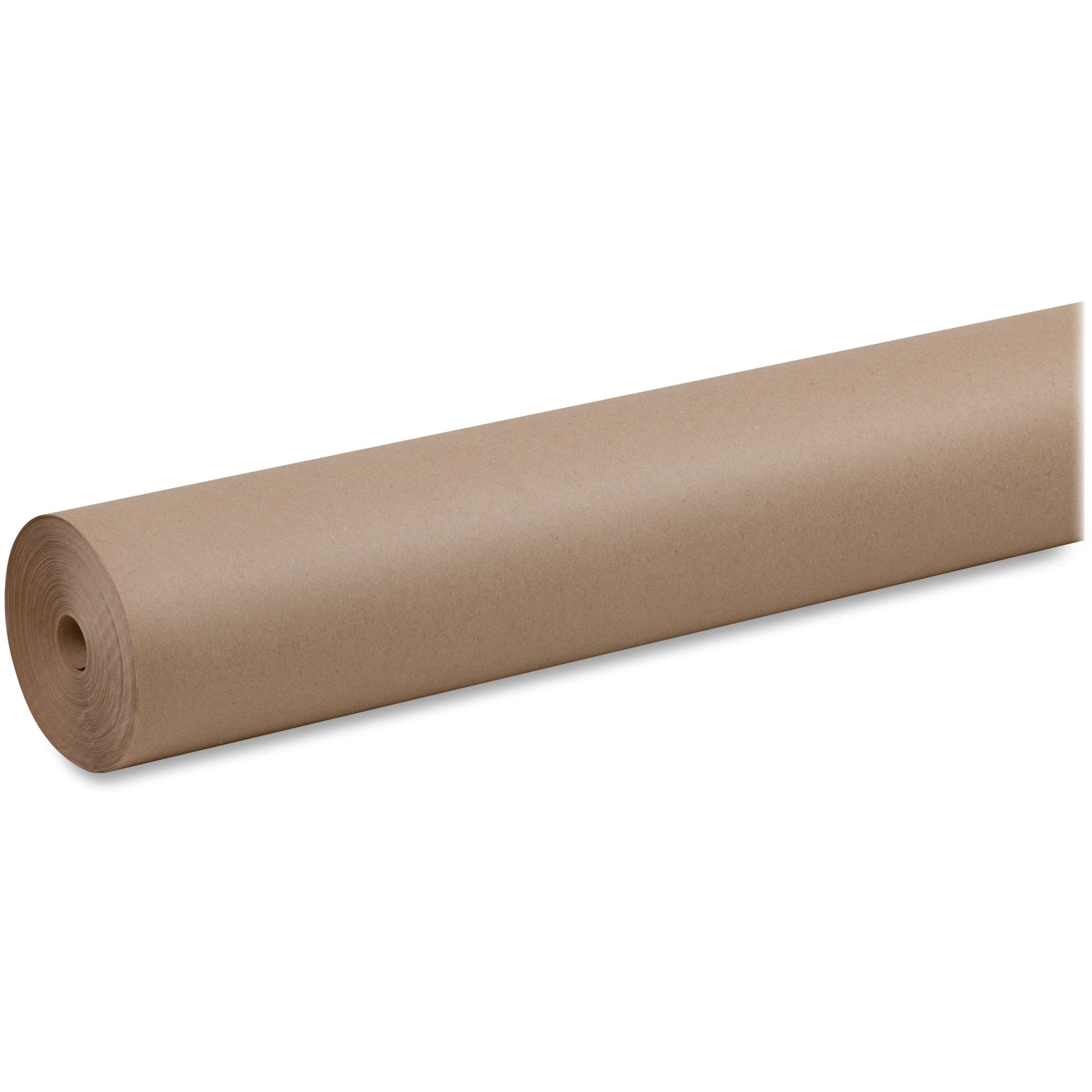 Pacon Kraft Paper - Multipurpose - 0.50"Height x 48"Width x 200 ftLength - 1 / Roll - Natural - Kraft - 