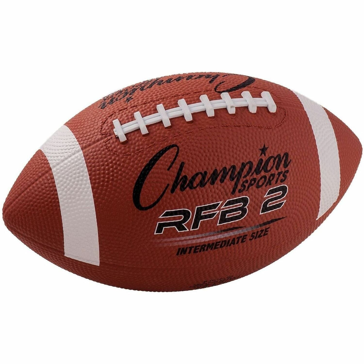 Rubber Sports Ball, For Football, Intermediate Size, Brown