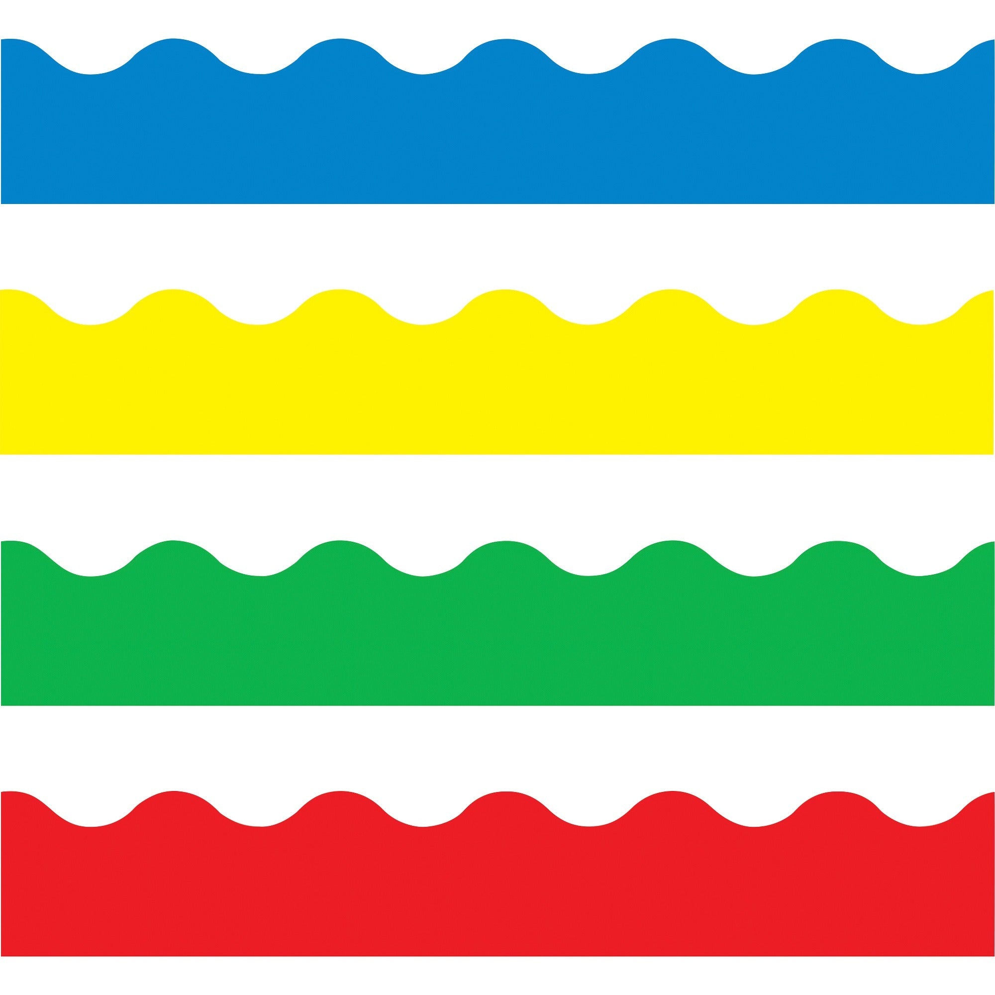 Terrific Trimmers Border Variety Pack, 2.25" x 39", Assorted Colors, 48/Set