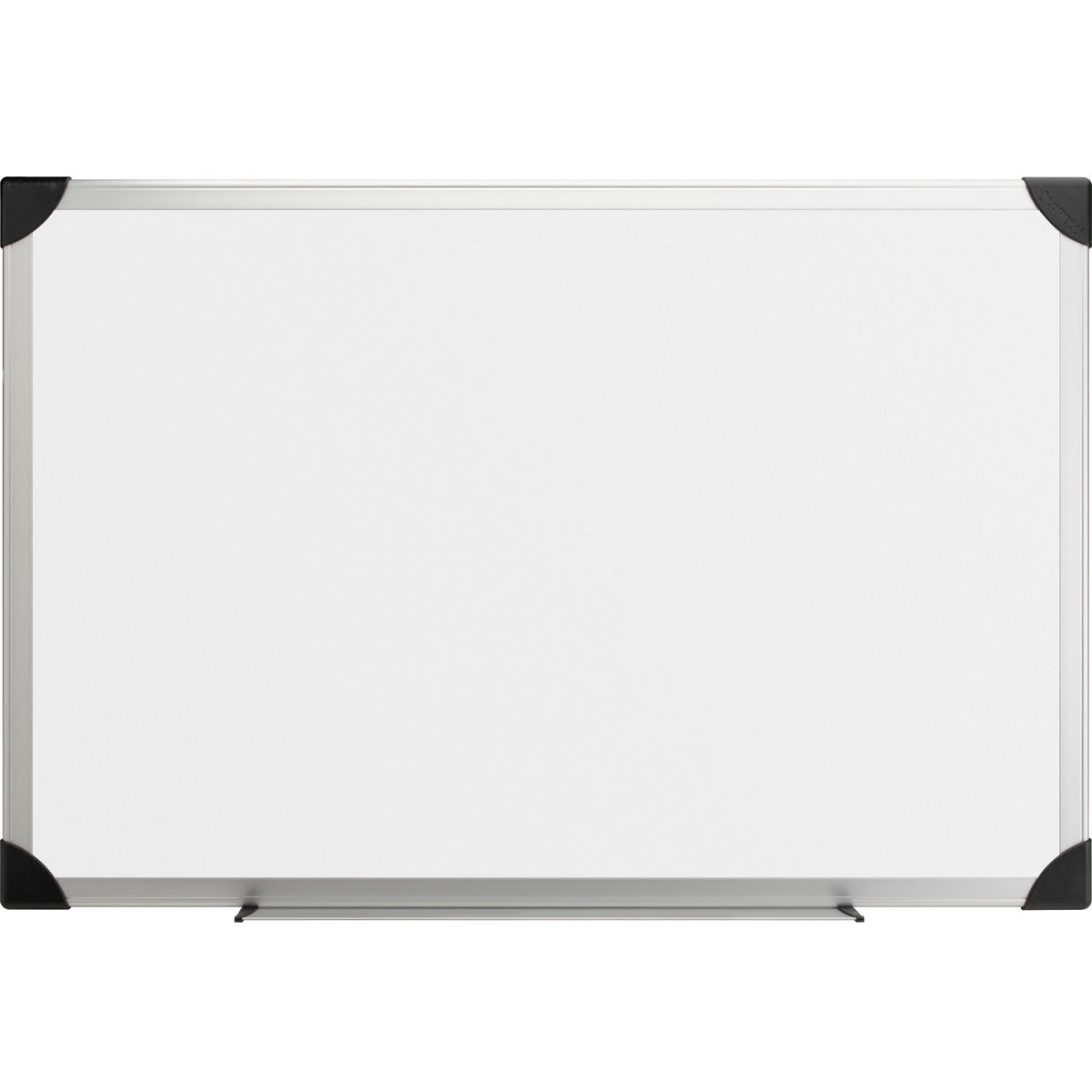 Lorell Dry-erase Board - 24" (2 ft) Width x 18" (1.5 ft) Height - White Styrene Surface - Aluminum Frame - Ghost Resistant, Scratch Resistant - 1 Each