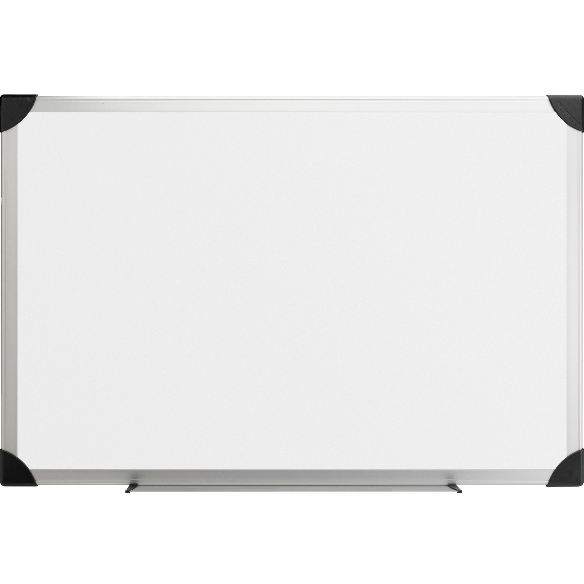 Lorell Dry-erase Board - 72" (6 ft) Width x 48" (4 ft) Height - White Styrene Surface - Aluminum Frame - Ghost Resistant, Scratch Resistant - 1 Each - 