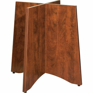 Lorell Essentials Round Conference Table Base - 24" x 48" x 29" - Finish: Cherry, Laminate - 
