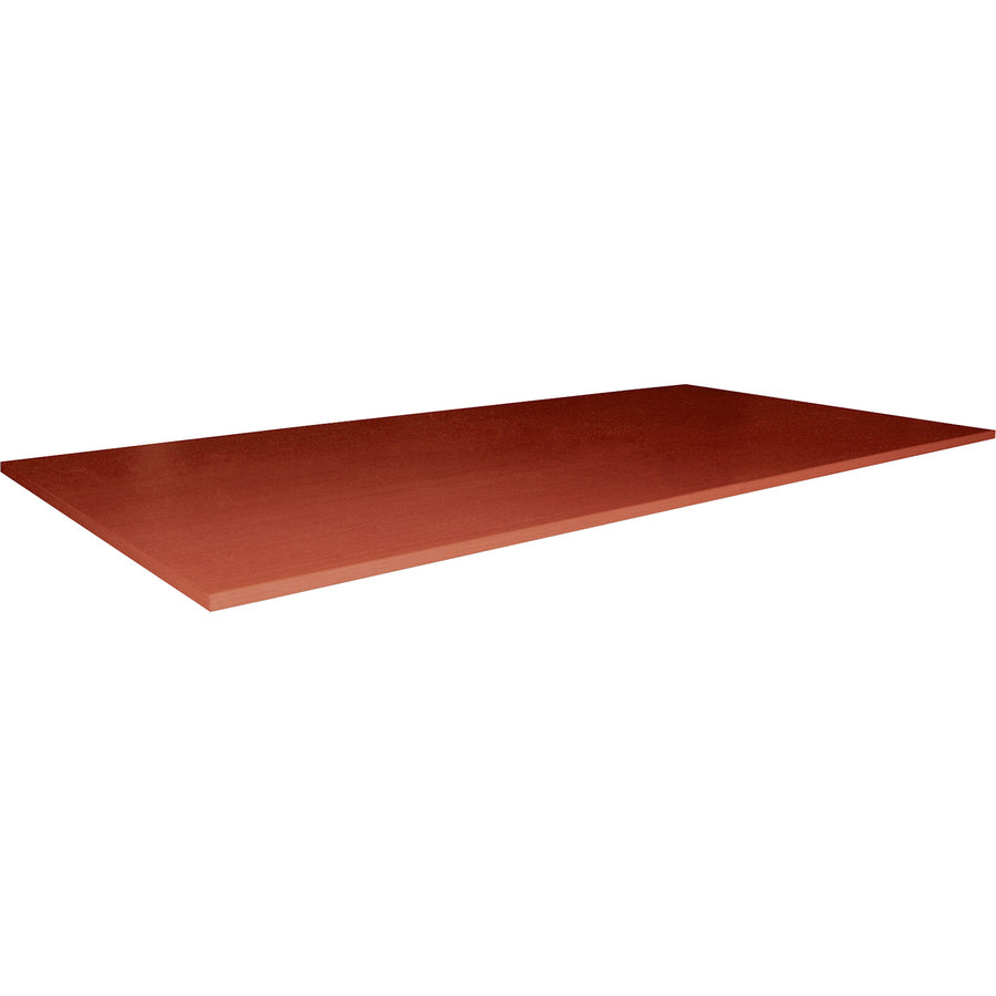 Lorell Essentials Rectangular Conference Tabletop - 94.5" x 47.3" x 1.3" x 1" - Finish: Cherry, Laminate - Modesty Panel - 