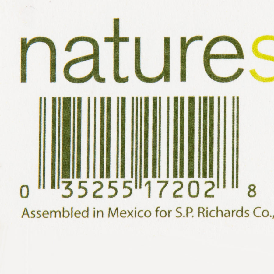 Nature Saver Letter Recycled Classification Folder - 8 1/2" x 11" - 2" Fastener Capacity for Folder - Top Tab Location - 1 Divider(s) - Blue - 100% Recycled - 10 / Box