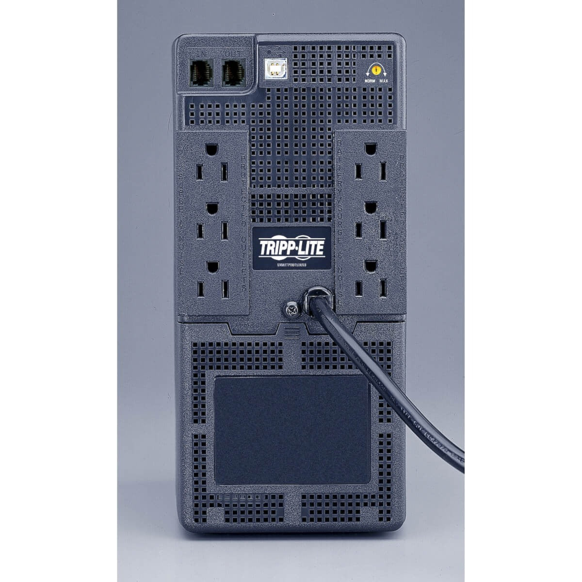 Tripp Lite by Eaton UPS SmartPro 120V 750VA 450W Line-Interactive UPS AVR Tower USB Surge-only Outlets - Tower - 4 Hour Recharge - 3 Minute Stand-by - 120 V AC Input - 120 V AC Output - 6 x NEMA 5-15R - 