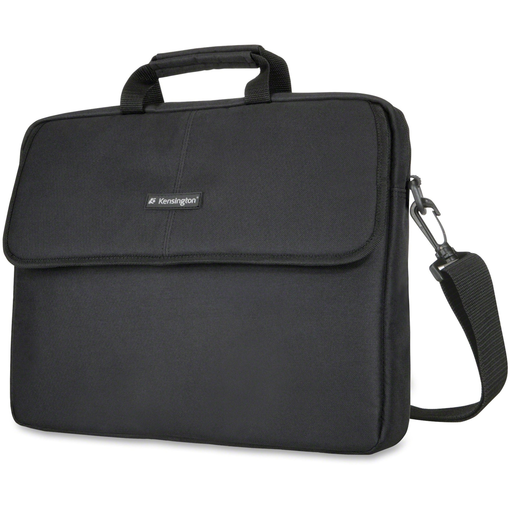 Simply Portable Padded Laptop Sleeve, Fits Devices Up to 17", Polyester, 17.38 x 2.13 x 14.25, Black