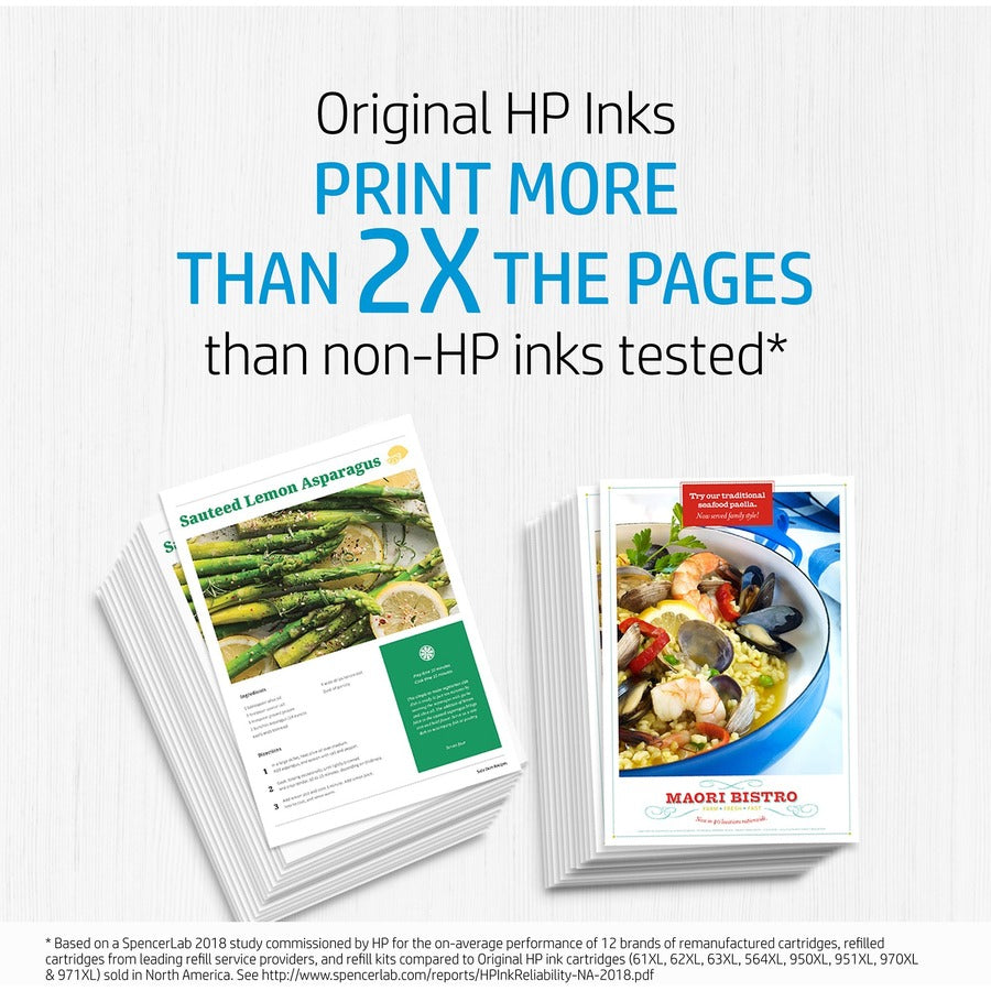 HP 61, (CR259FN) 2-pack Black/Tri-Color Original Ink Cartridges - 3