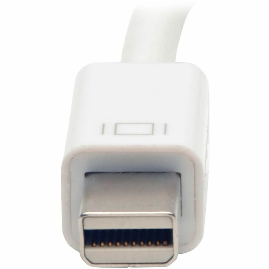 Tripp Lite by Eaton Keyspan Mini DisplayPort to Active VGA Adapter Video Converter (M/F) White 6-in. (15.24 cm) - Video Converter for Mac/PC, MDP2VGA 1920x1200 1080p (M/F) 6-in.