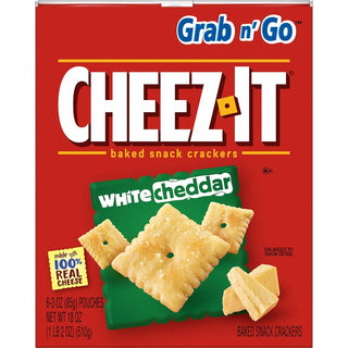 Cheez-It White Cheddar Crackers - White Cheddar - 15 oz - 6 / Box