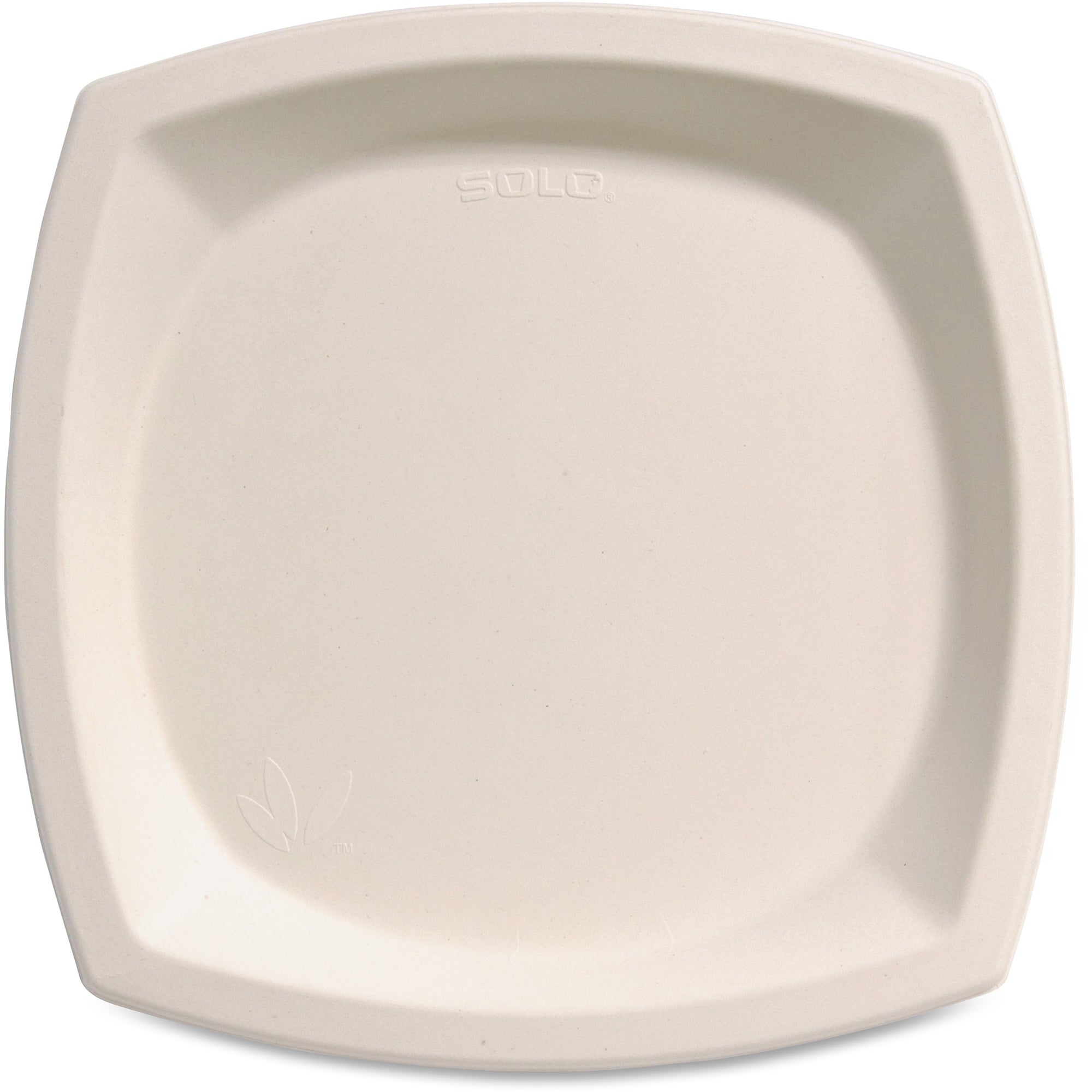 Bare Eco-Forward Sugarcane Dinnerware, ProPlanet Seal, Plate, 10" dia, Ivory, 125/Pack, 4 Packs/Carton