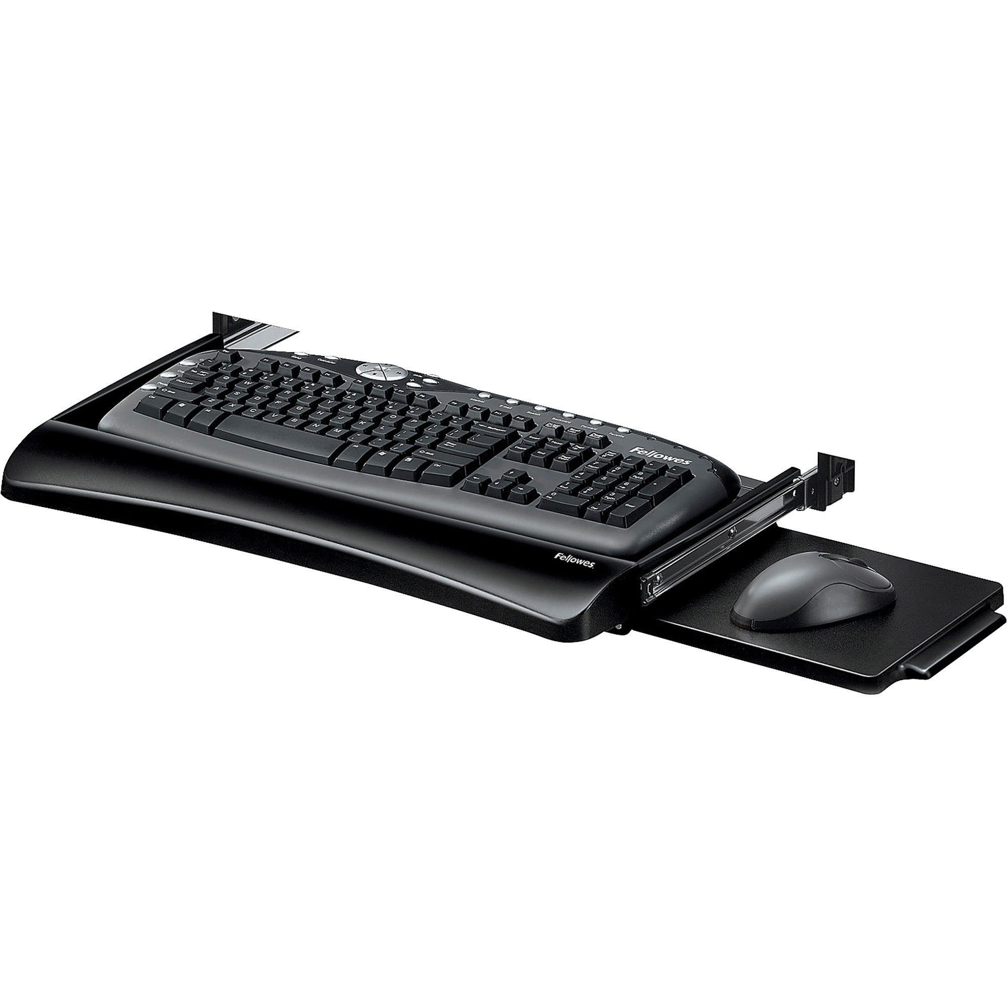 Office Suites Underdesk Keyboard Drawer, 20.13w x 7.75d, Black