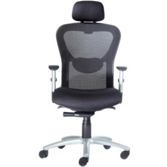 9 to 5 Seating Strata 1580 High Back Executive Chair - 26" x 22" x 51" - Polyester Plum Seat