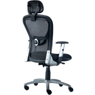 9 to 5 Seating Strata 1580 High Back Executive Chair - 26" x 22" x 51" - Polyester Plum Seat