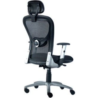 9 to 5 Seating Strata 1580 High Back Executive Chair - 26" x 22" x 51" - Polyester Lead Seat
