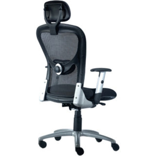9 to 5 Seating Strata 1580 High Back Executive Chair - 26" x 22" x 51" - Polyester Lead Seat