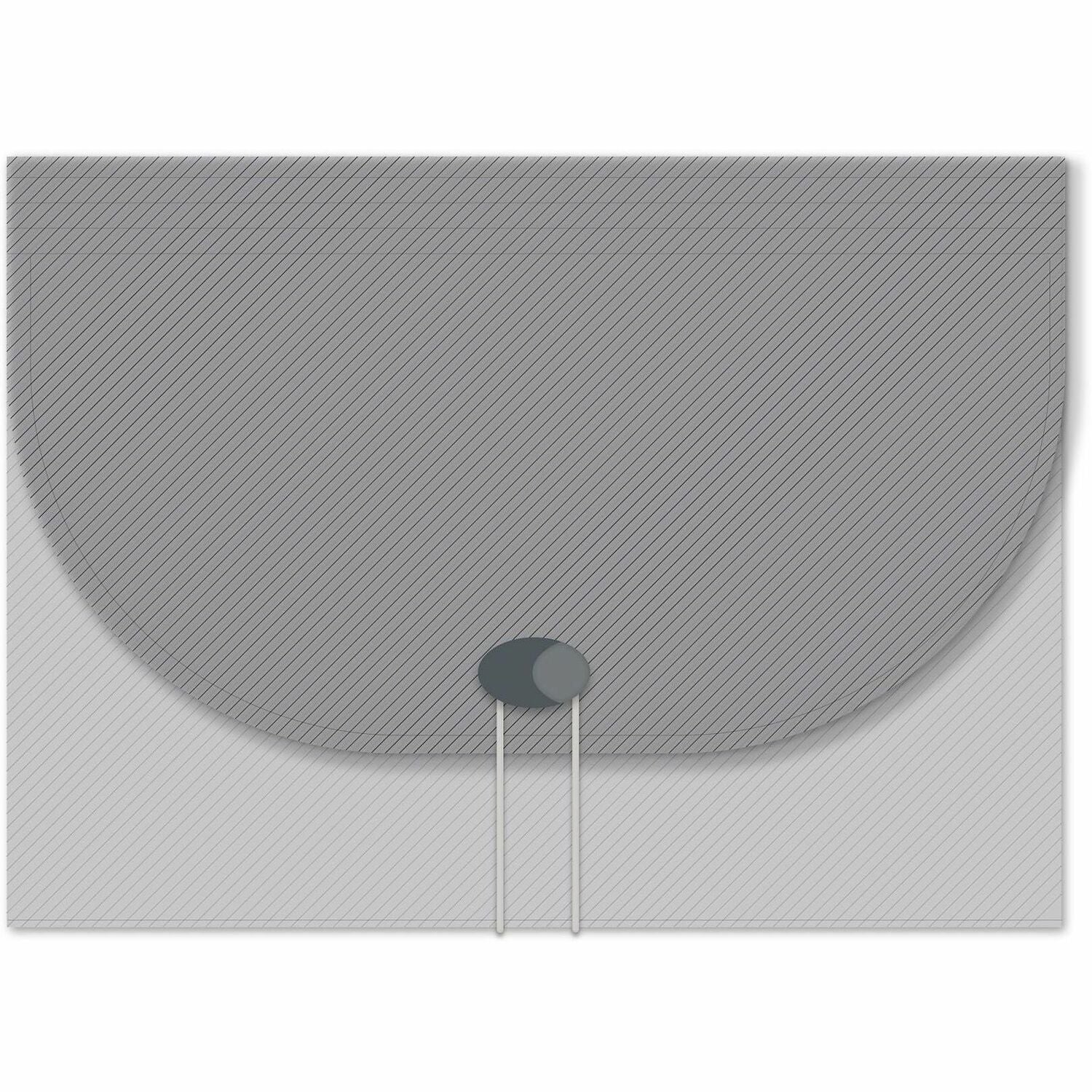 C-Line 13-Pocket Letter Size Expanding File - Smoke, 1/EA, 48311