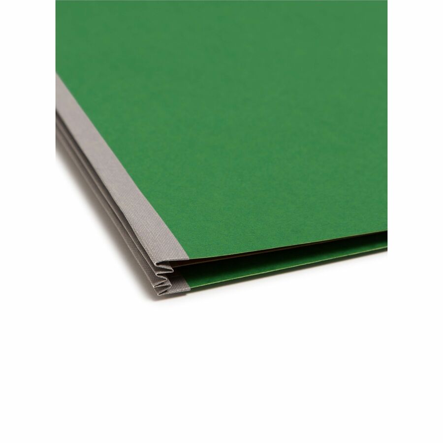 Smead Premium Pressboard Classification Folders with SafeSHIELD Coated Fastener Technology
