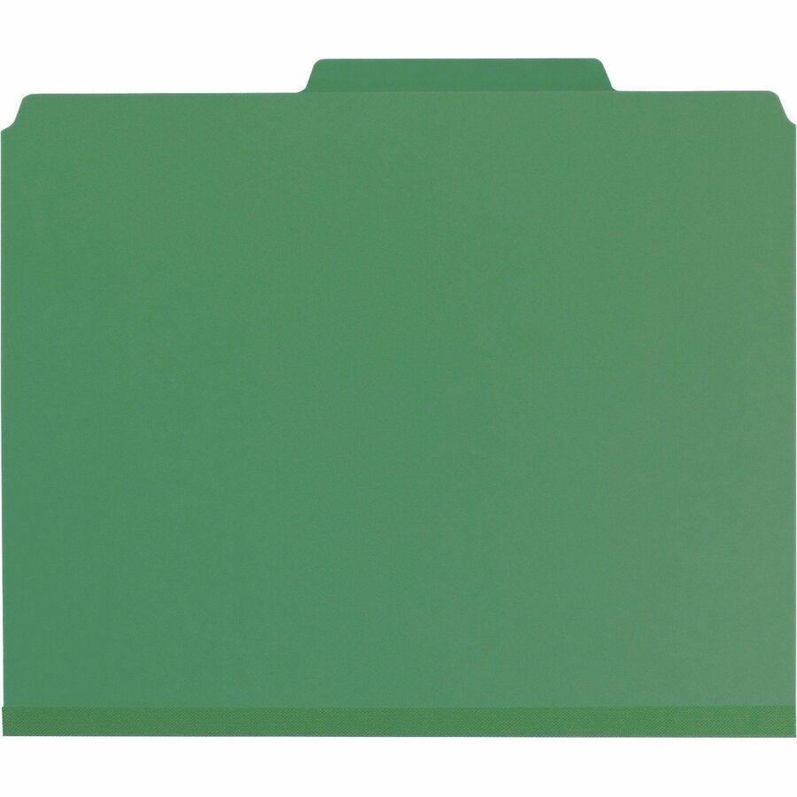 Smead Premium Pressboard Classification Folders with SafeSHIELD Coated Fastener Technology