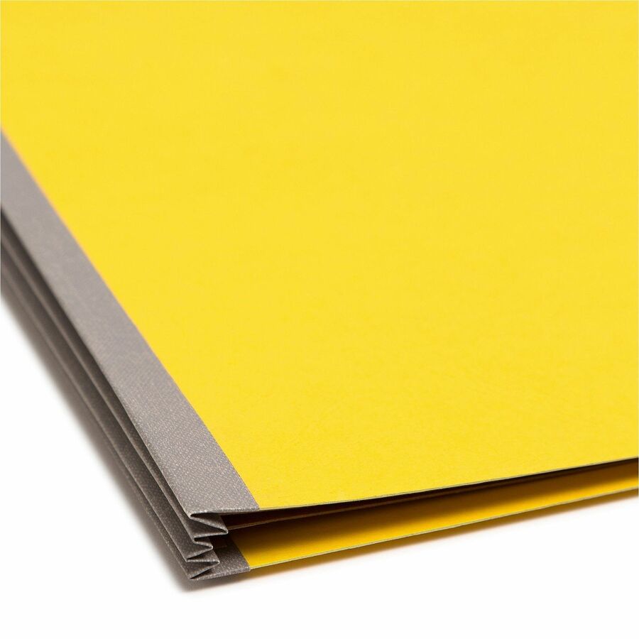 Smead Premium Pressboard Classification Folders with SafeSHIELD Coated Fastener Technology