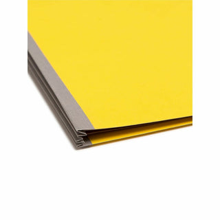 Smead Premium Pressboard Classification Folders with SafeSHIELD Coated Fastener Technology