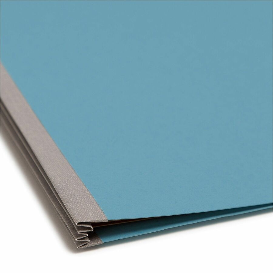 Smead Premium Pressboard Classification Folders with SafeSHIELD Coated Fastener Technology