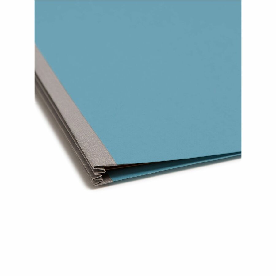 Smead Premium Pressboard Classification Folders with SafeSHIELD Coated Fastener Technology
