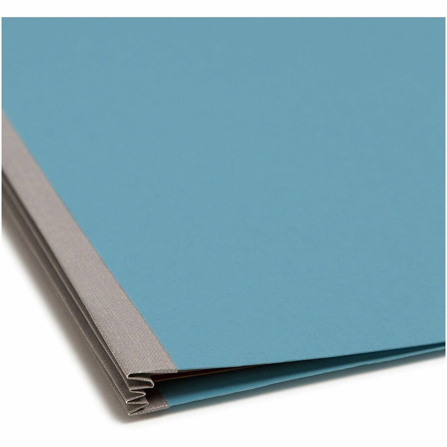 Smead Premium Pressboard Classification Folders with SafeSHIELD Coated Fastener Technology