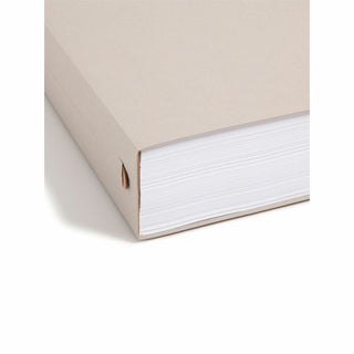 Smead TUFF Legal Recycled Hanging Folder - 8 1/2" x 14" - 2" Expansion - Top Tab Location - Steel Gray - 10% Recycled - 18 / Box