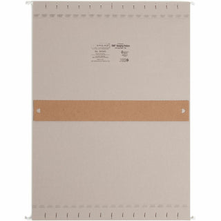 Smead TUFF Legal Recycled Hanging Folder - 8 1/2" x 14" - 2" Expansion - Top Tab Location - Steel Gray - 10% Recycled - 18 / Box
