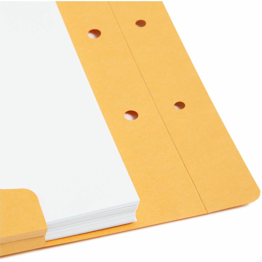 Smead Letter, Legal File Jacket - 3/4" Folder Capacity - 8 1/2" x 14" - 3/4" Expansion - 1 Pocket(s) - Kraft - Kraft - 100 / Carton