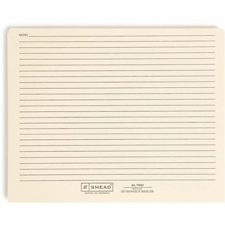 Smead Straight Tab Cut Letter Recycled File Jacket - 2" Folder Capacity - 8 1/2" x 11" - 2" Expansion - Top Tab Location - Manila - 10% Recycled - 50 / Box