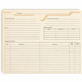 Smead Straight Tab Cut Letter Recycled File Jacket - 2" Folder Capacity - 8 1/2" x 11" - 2" Expansion - Top Tab Location - Manila - 10% Recycled - 50 / Box